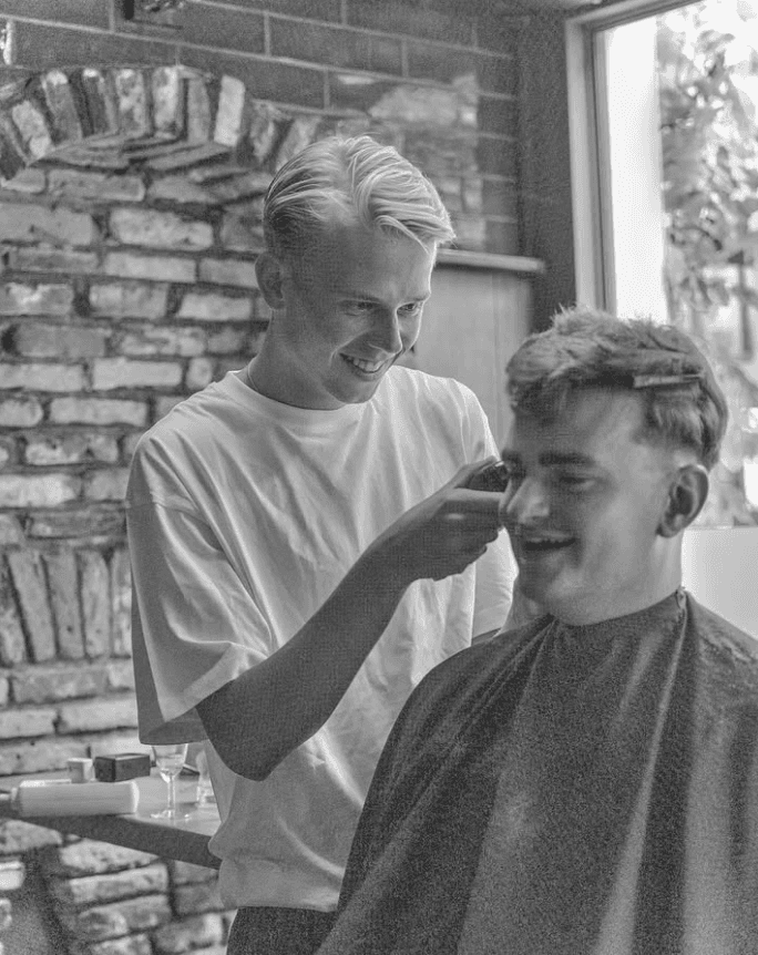 The Social Barber sfeer